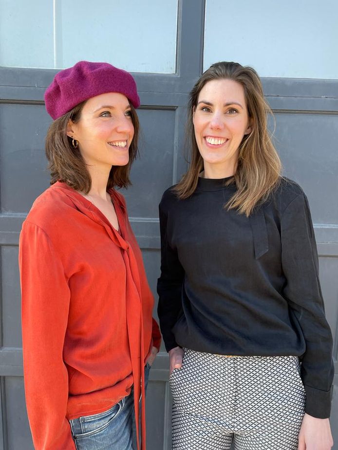 Suzanne Vermet-Reijgersberg (L) en Lieke van Schouwenburg van Masterpiece