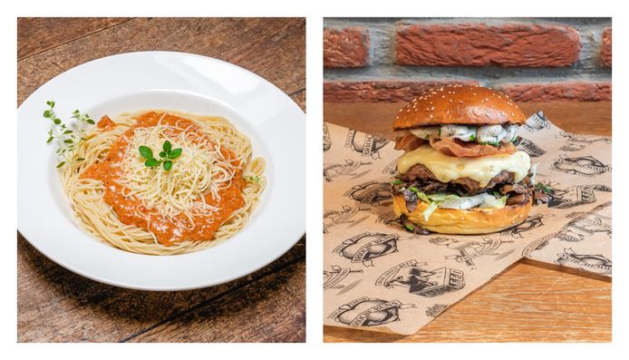 De Spaghetti Kastart van De Kastart in Gent staat op nummer een, gevolgd door de Empire Cheeseburger van Manhattn's Burgers in Brussel.