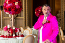 De Parijse bloemist Luc Deschamps.