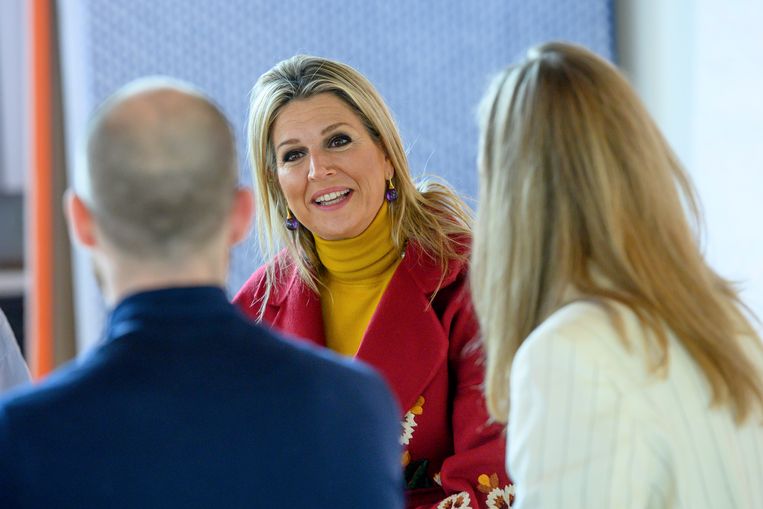 Is dit Máxima's favoriete mantel voor het najaar? Beeld Brunopress