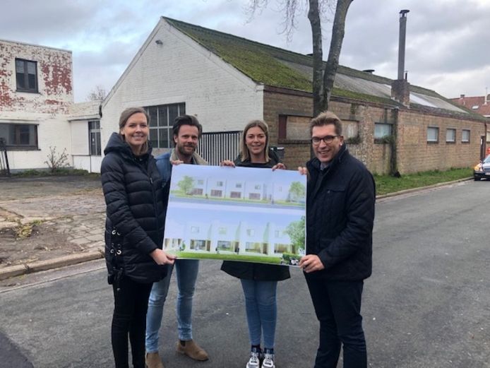Het project komt op deze locatie in Ten Boomgaard.