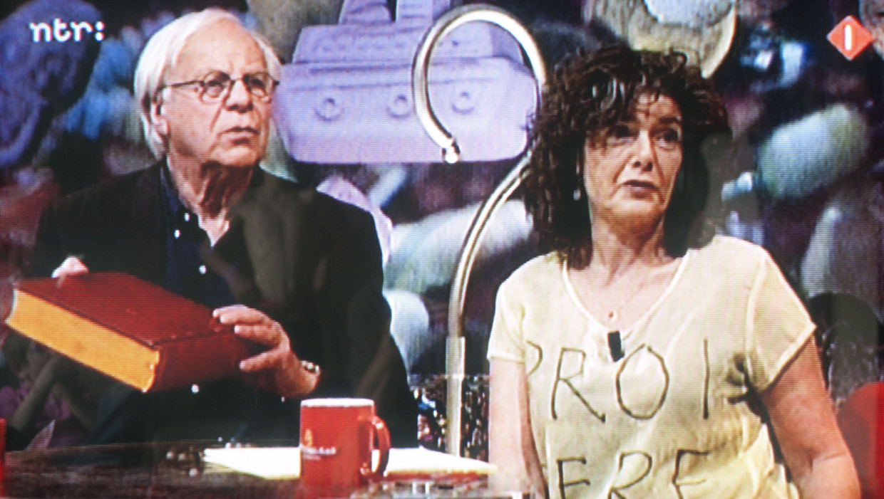 Dieuwertje Blok presenteert al jaren het Sinterklaasjournaal. Beeld ANP