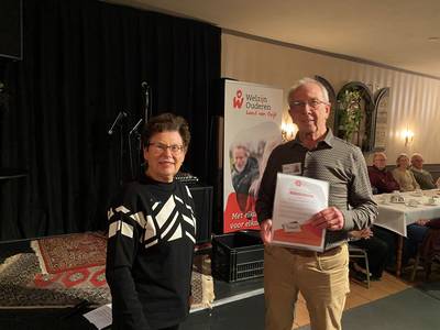 Uitreiking certificaat en nieuwe prinsen