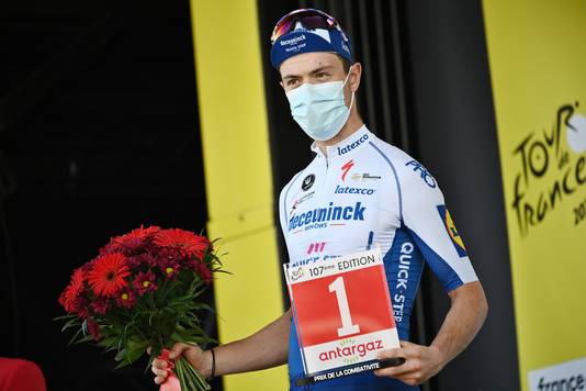 Rémi Cavagna ontving de prijs van de strijdlust.