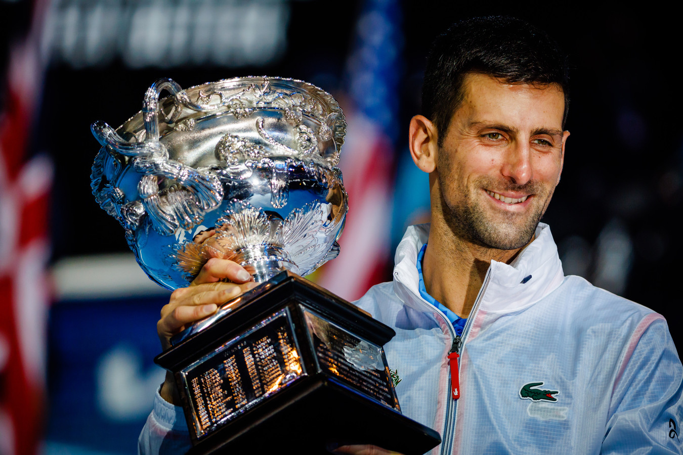 Novak Djokovic voegt wéér record toe aan palmares Foto AD.nl
