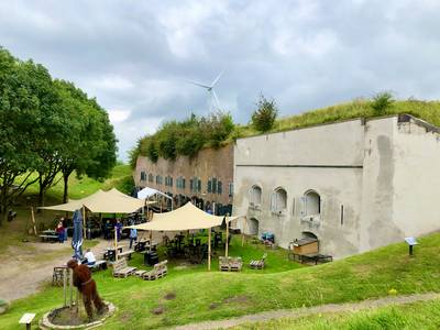 Fort Sabina is hotspot in Weekend van het Verdedigingserfgoed: ‘Kanonnen bulderen, roofvogels schere