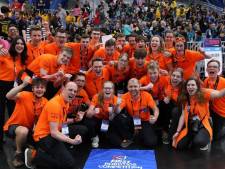 Team Rembrandts vierde tijdens WK Robotics in Amerika: ‘Veld opstappen voor tienduizenden mensen is onbeschrijfelijk’