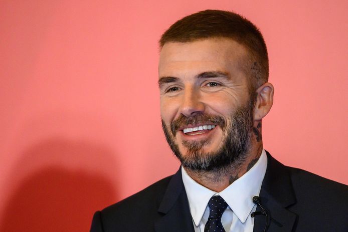 David Beckham op 24 september.