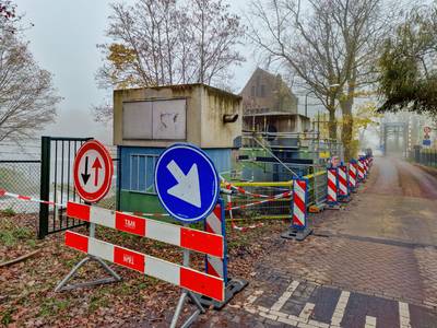 Sluis bij Haghorst nog minstens twee weken gestremd, maar voor Sinterklaas is een oplossing bedacht