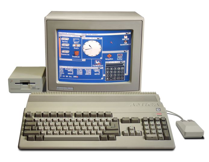 De originele Amiga 500.