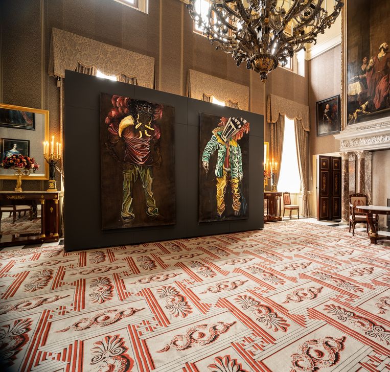 Masquerade (2015) van Raquel van Haver, op de expositie Grensverkenners. Beeld Benning & Gladkova
