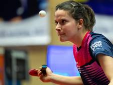 Ondanks goed toernooi mist Emine Ernst haar derde nationale tafeltennistitel: ‘Het voelt nu nog niet zo’