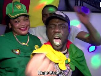 Delirium bij Kameroeners in Brussel: "Hugo Broos is God!"