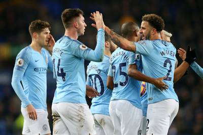 Manchester City grijpt koppositie in Premier League na winst bij Everton