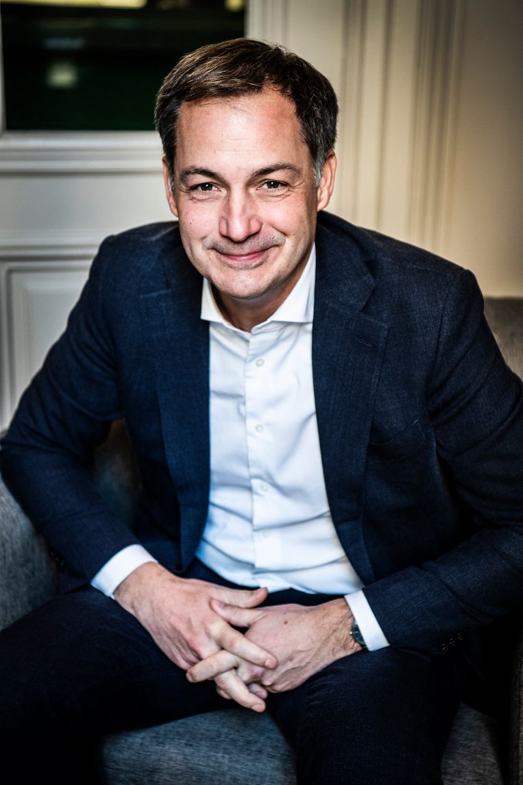 ‘Als de partijvoorzitters mee willen discussiëren, moeten ze maar in de regering komen zitten. Vanaf een festival
een akkoord afbranden waarvoor je een uur eerder je fiat hebt gegeven, wijst op een gebrek aan volwassenheid.’ Beeld Saskia Vanderstichele