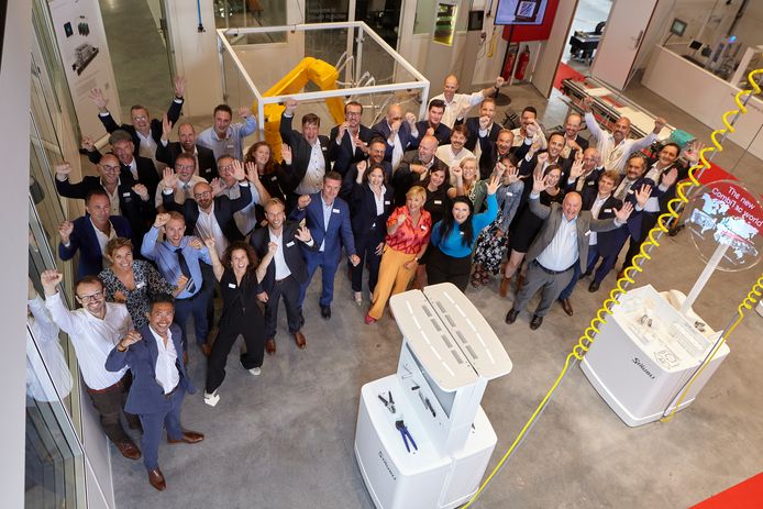 Beeld tijdens de officiële opening