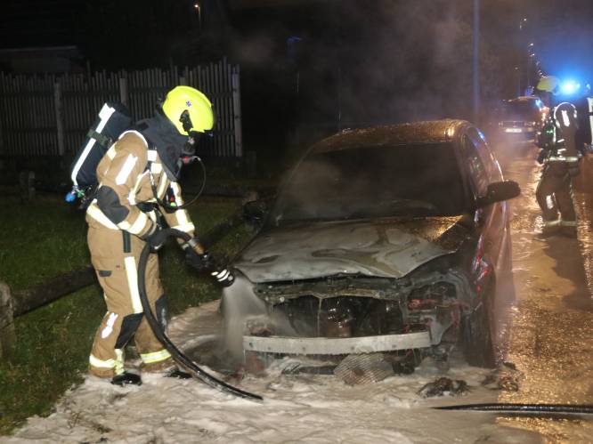 Onbekenden steken auto in brand op Hoge Heerweg in Sint-Niklaas