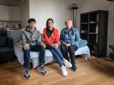 Hun huis in Oekraïne is weg, nu verblijft gezin Rodak in Rokkeveen: ‘Hier vliegen geen raketten rond’