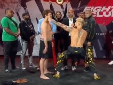 Gespannen sfeer tijdens staredown tussen YouTuber Jake Paul en MMA-ster Ben Askren