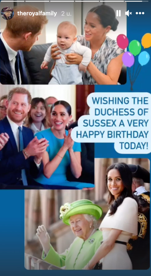 Verjaardagswensen voor Meghan Markle