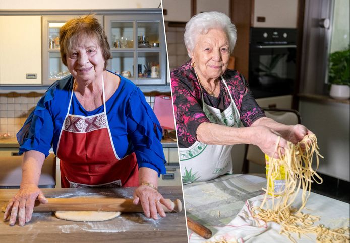 Anna Christiano (rechts) en Carolina Prandini (94) zijn echte 'pasta grannies': hoe maken zij verse pasta?