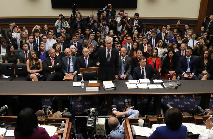 Mueller leverde zijn langverwachte getuigenis in het Congres af.