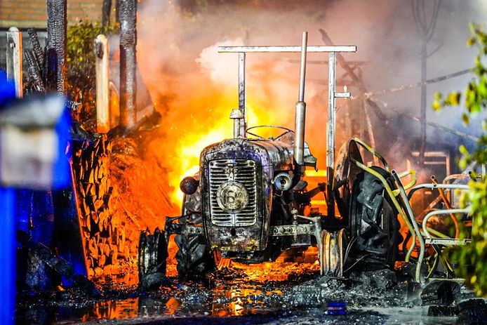 Woningbrand zorgt voor schade in Mariahout.