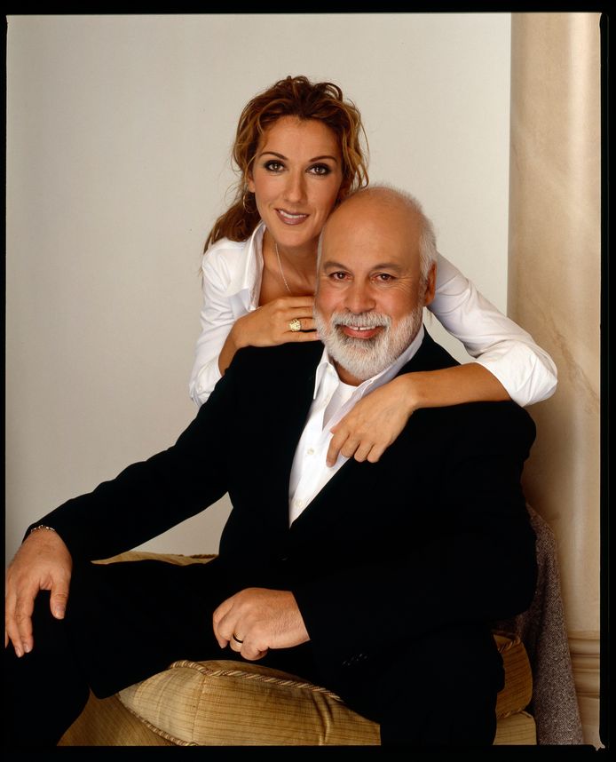 Céline en René in 2000.