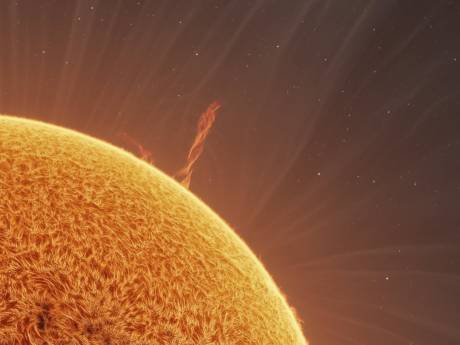 “Un mélange de science et d’art": ce cliché dévoile le Soleil comme vous ne l’avez jamais vu