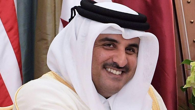 Emir Tamim al Thani (37). Beeld afp