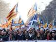 200.000 mensen betogen in Barcelona tegen proces Catalaanse separatisten