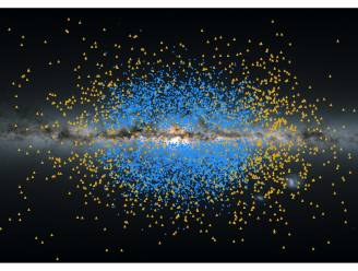 Twee oeroude sterrenstromen ontdekt die aan basis liggen van Melkwegstelsel
