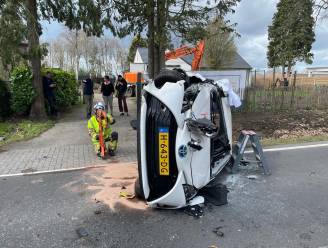 Auto tegen boom op Tilburgseweg: bestuurster uit Turnhout gewond