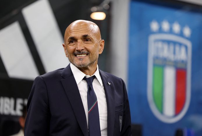 Luciano Spalletti as Italy coach.