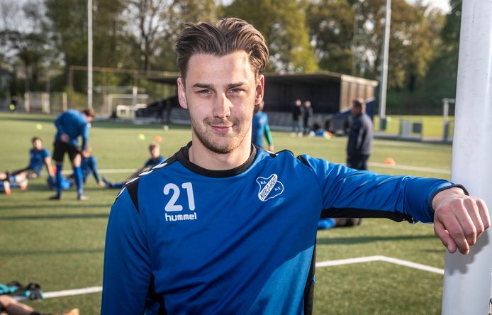 Spits Mike de Meij van tweedeklasser Mierlo-Hout: ,,Het worden sowieso nog spannende weken, als ik ons resterende programma zie.”