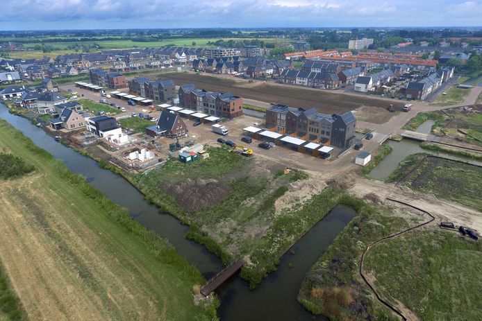 Nieuwbouw in Broekgraaf, bij Leerdam.