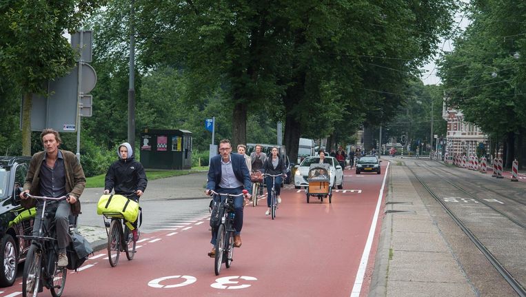 Buenos Aires kan nog veel leren van Amsterdam op het gebied van fietsen Beeld Mats van Soolingen