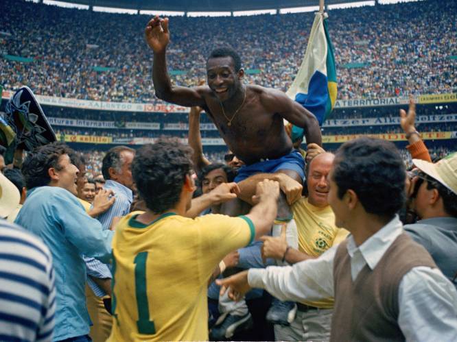 IN BEELD. Tien keer Pelé in tien iconische foto’s door de jaren heen
