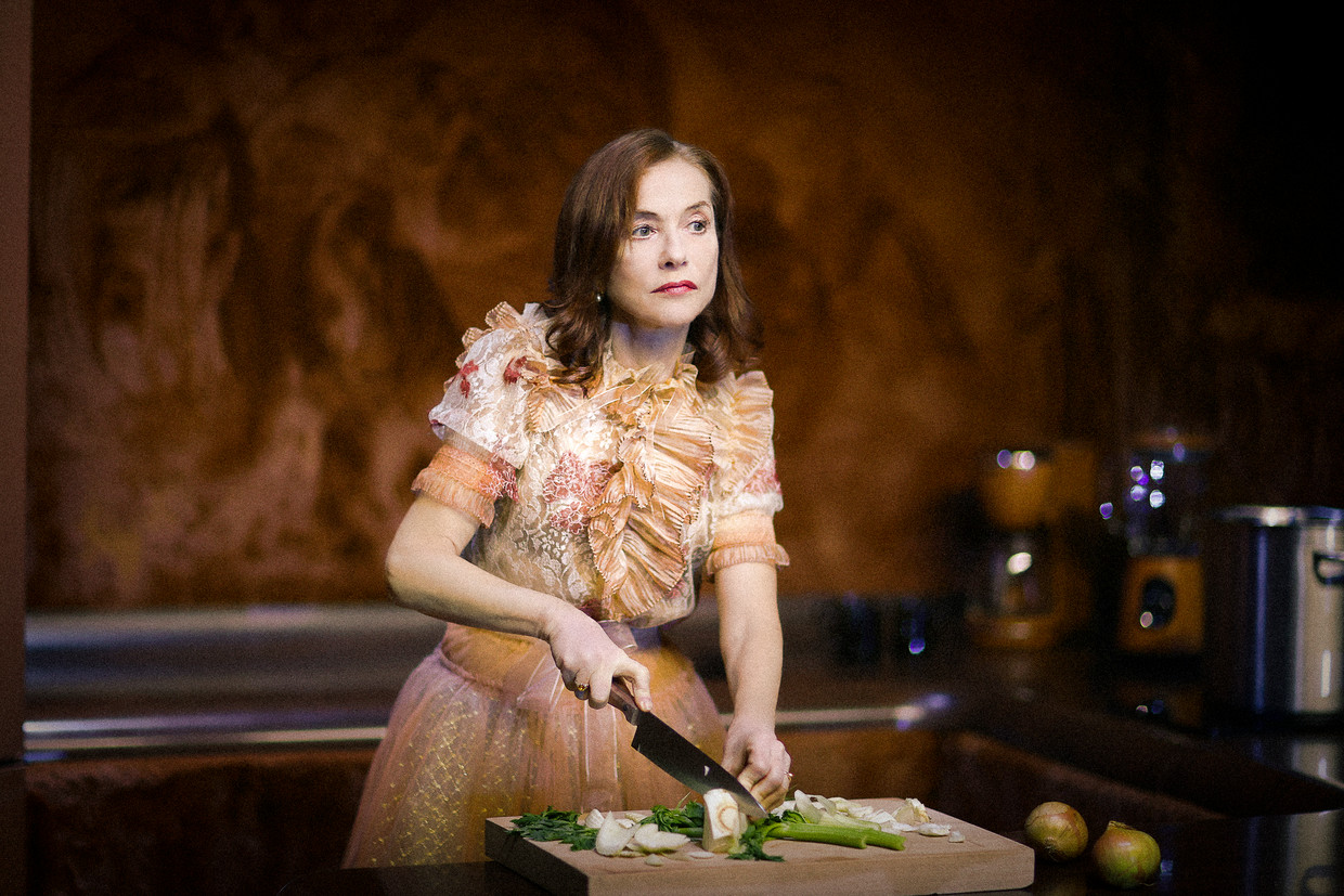 Isabelle Huppert in La ménagerie de verre van Tennessee Williams. Beeld Jan Versweyveld