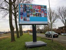 Abbenbroek één van de eerste plaatsen in Nissewaard met digitaal verkiezingsbord
