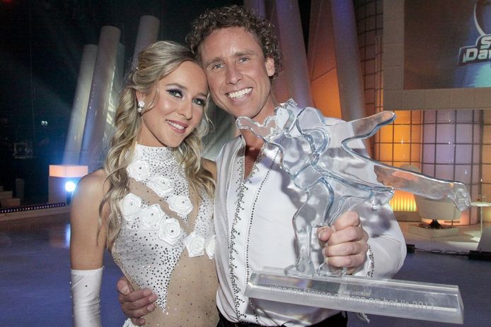 Voormalig beroepswielrenner Michael Boogerd en Darya wonnen in 2011 Sterren Dansen Op Het IJs