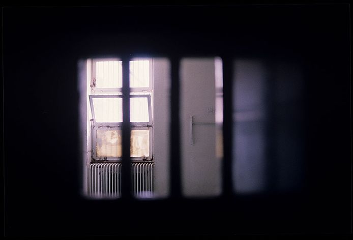 Een cel in de beruchte Evin-gevangenis (archief).