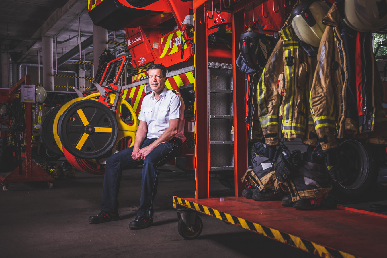Brandweerman Yves Pieters redde 25 jaar geleden de ballonvaarder en zijn passagiers uit hun hachelijke positie