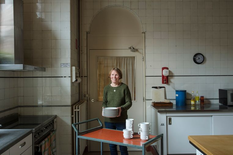 Annelies Rosier verhuisde met haar gezin naar een woongemeeenschap. ‘Ik wil geen eiland zijn.’ Beeld Lars van den Brink