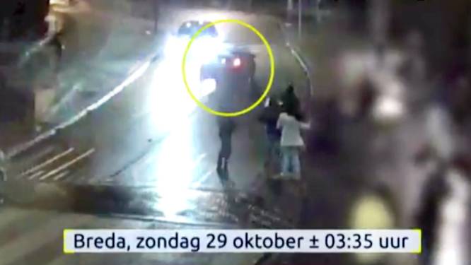 50 tips na beelden aanrijding Prinsenkade Breda; auto terecht, doorrijder nog niet