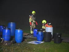 Vaten met vermoedelijk drugsafval gevonden in Breda