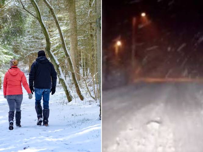 Eerste sneeuw in ons land is een feit: dit weekend nog tot tien centimeter sneeuw voorspeld in Ardennen