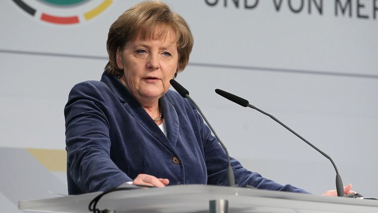 Bondskanselier Angela Merkel. Beeld getty