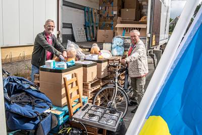 Inzameling in Denekamp voor Oekraïne gaat weer beginnen: ‘Er is echt overal behoefte aan’
