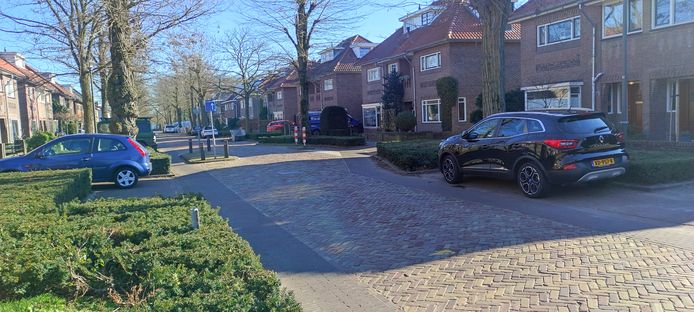 De Koningin Wilhelminalaan in Waalre.